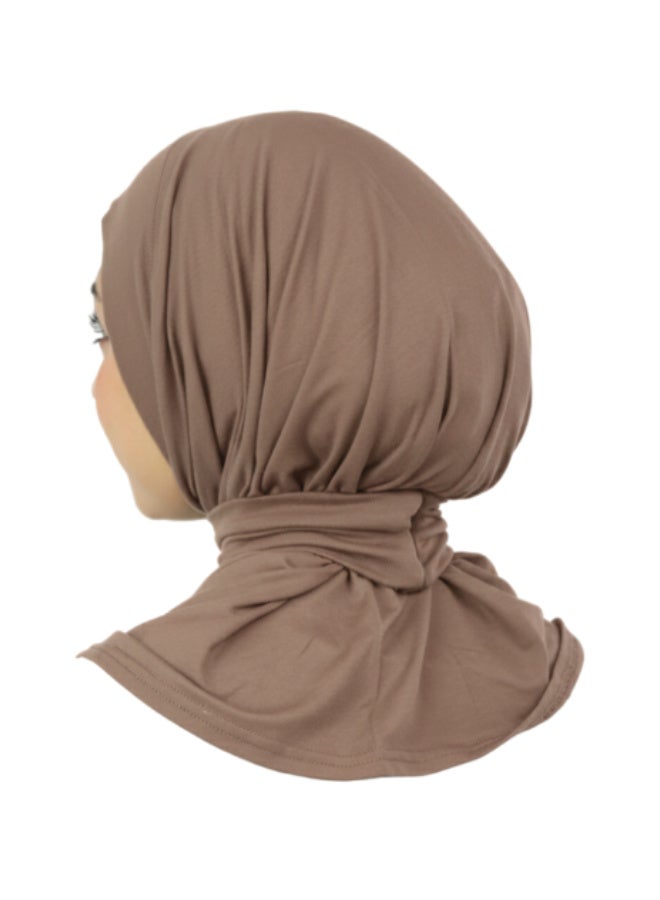 Premium Kuwaiti Cotton Pull-on Hijab - One-Piece Ready-to-Wear - Multi-colors - Image 3